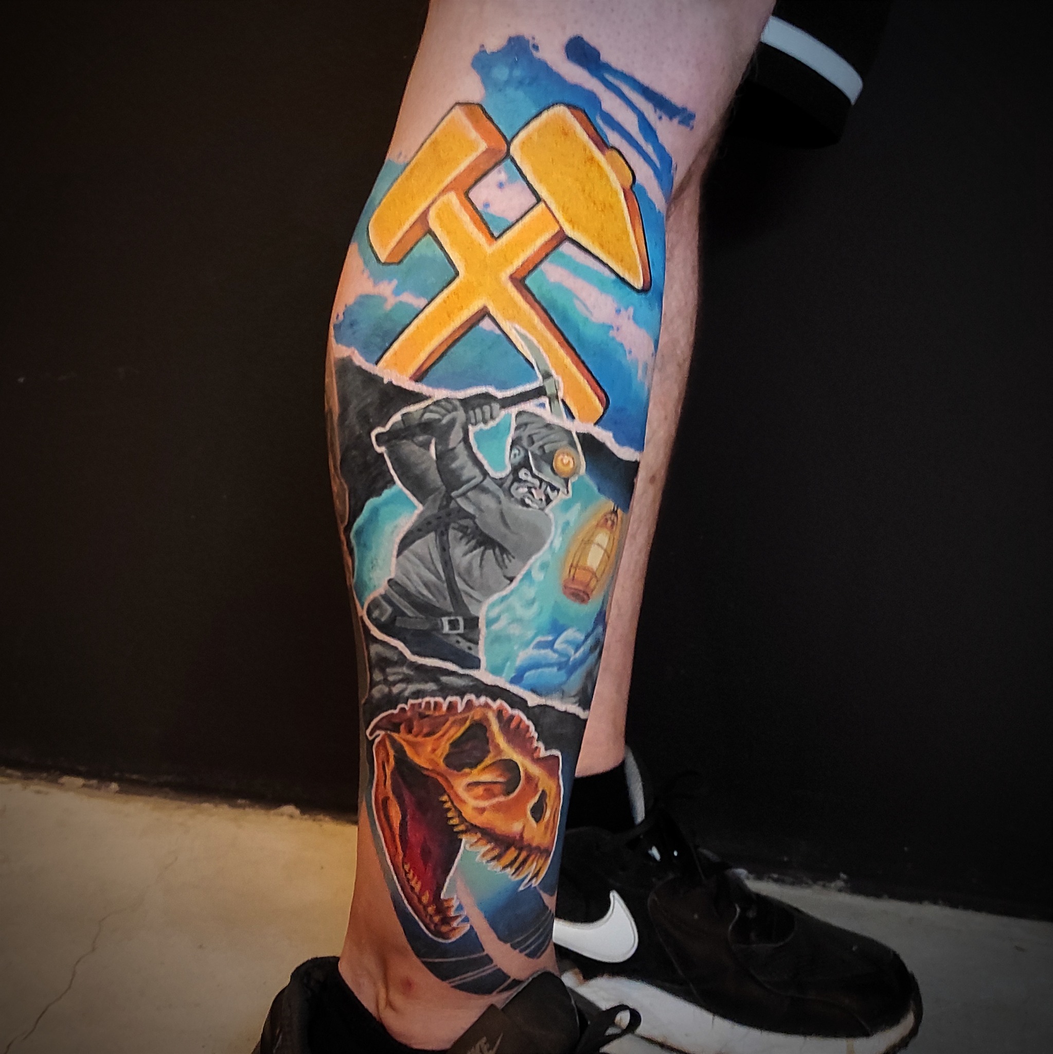 DINOCITYTATTOO – tatuaż dinozaura #8 – DINKZ ART DINOCITYTATTOO – tatuaż dinozaura #8 – DINKZ ART