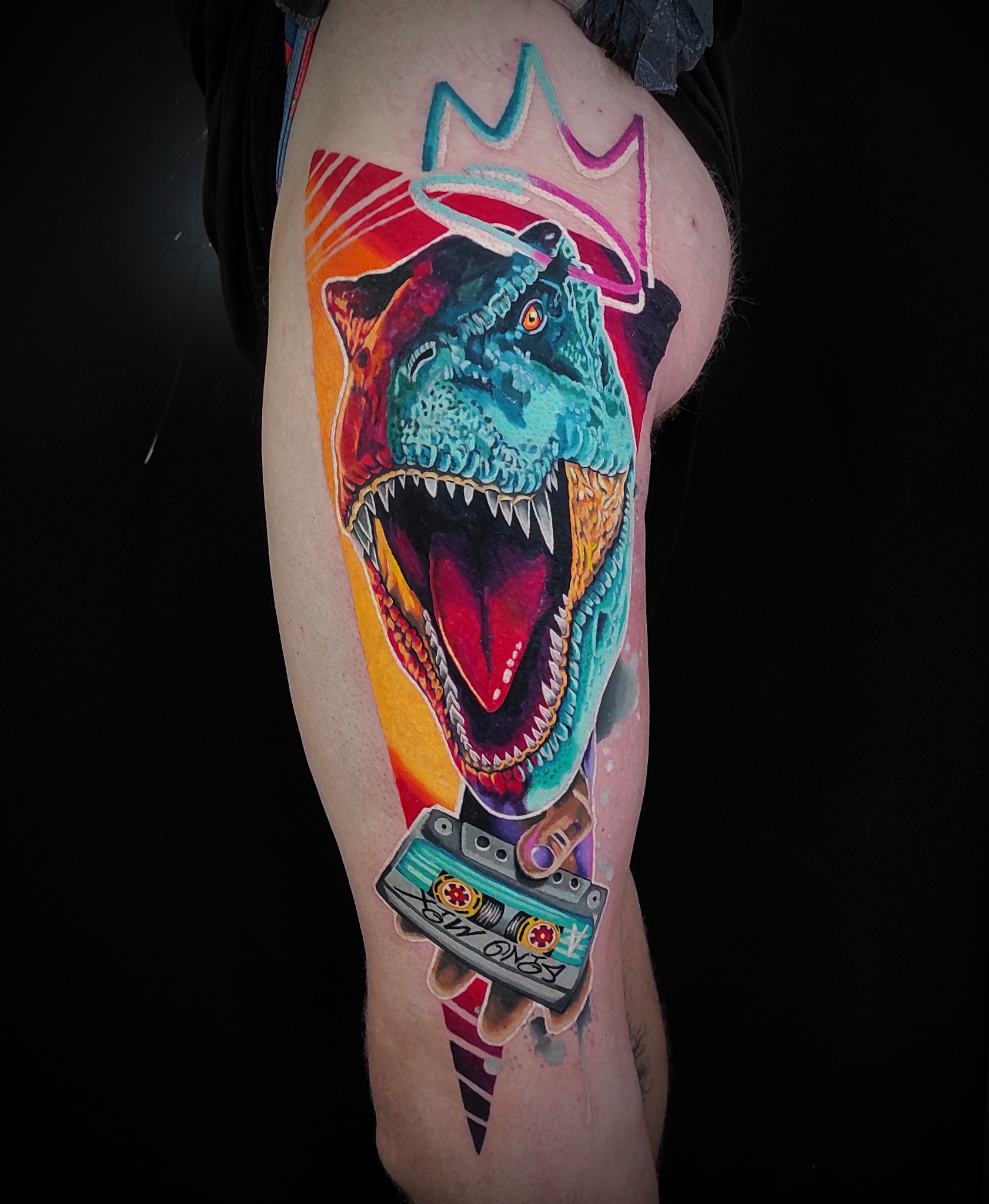 DINOCITYTATTOO – tatuaż dinozaura #10 – DINKZ ART DINOCITYTATTOO – tatuaż dinozaura #10 – DINKZ ART