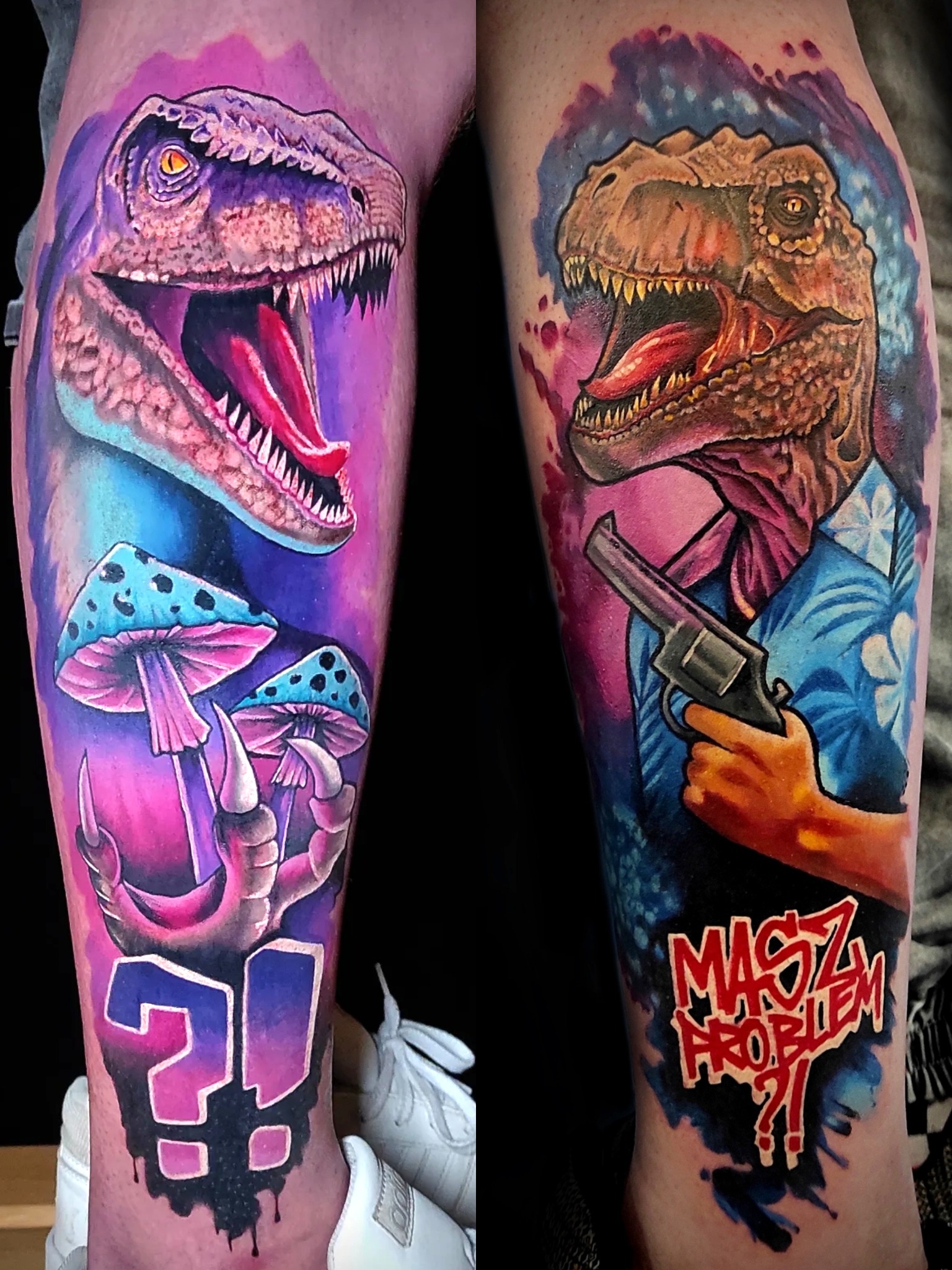 DINOCITYTATTOO – tatuaż dinozaura #14 – DINKZ ART DINOCITYTATTOO – tatuaż dinozaura #14 – DINKZ ART