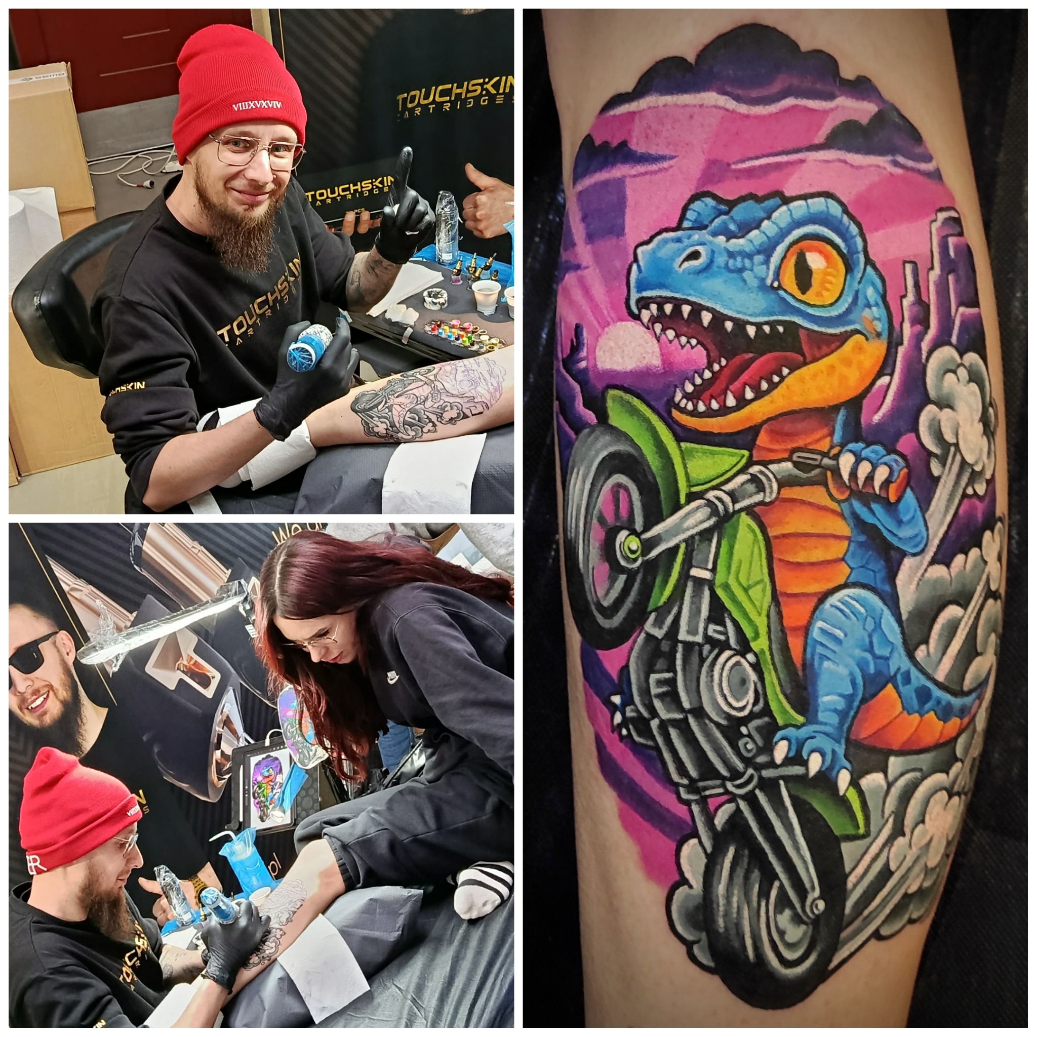 DINOCITYTATTOO – tatuaż dinozaura #18 – DINKZ ART DINOCITYTATTOO – tatuaż dinozaura #18 – DINKZ ART