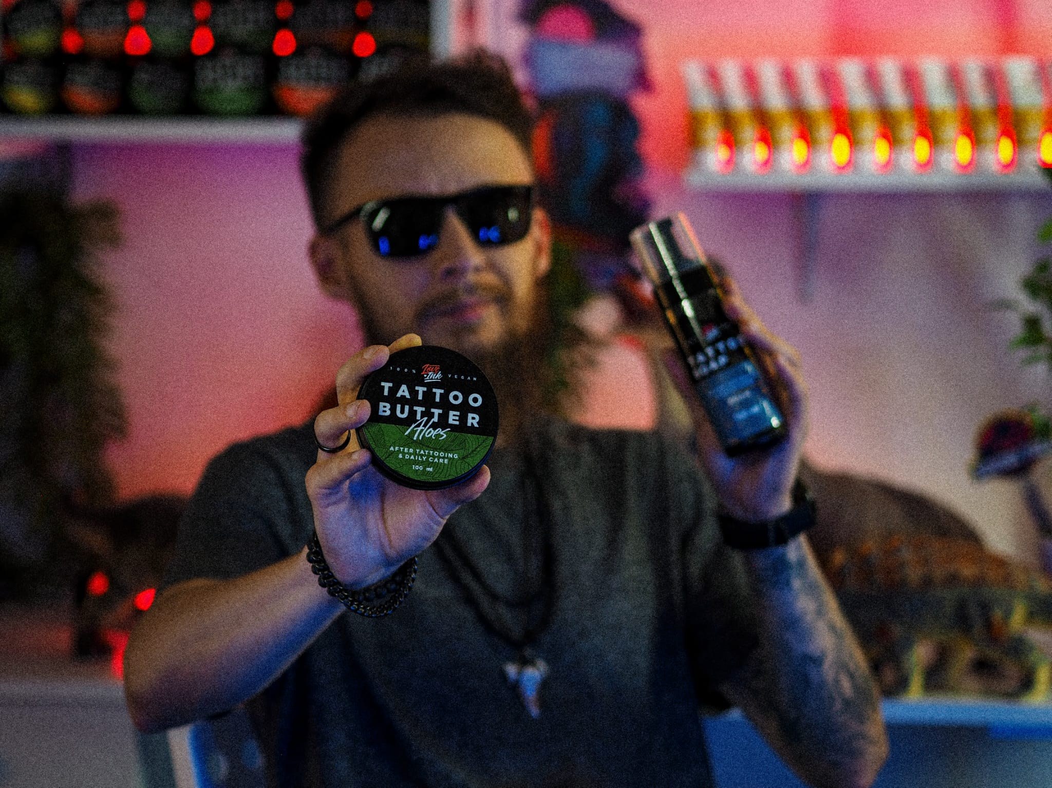 Jakub DINKZ Chruściel z Tattoo Butter w studiu DINKZ ART Jakub DINKZ Chruściel z Tattoo Butter w studiu DINKZ ART